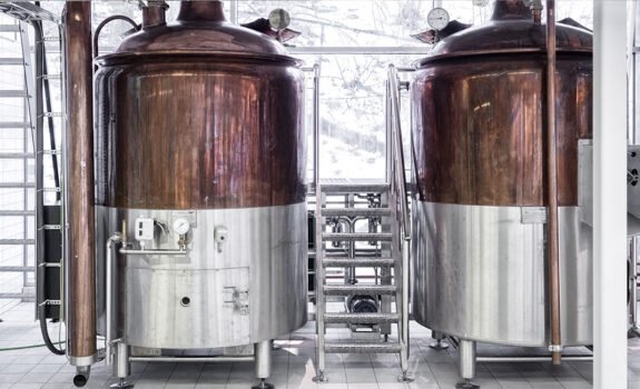 Nedre Foss Gård har eget bryggeri