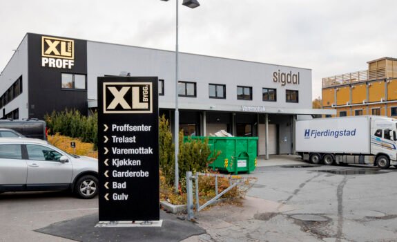 Fasade Verkseier Furulunds vei 9 Oslo