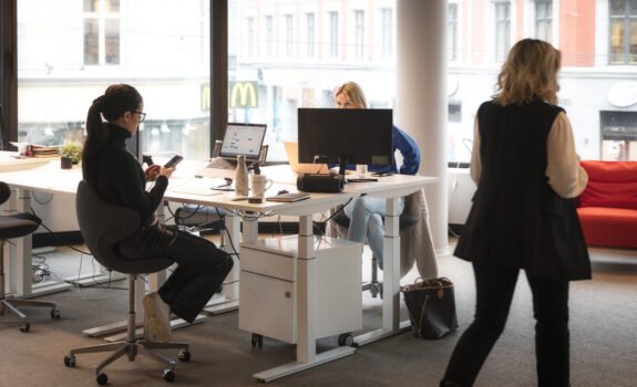 Åpent kontorlandskap Storgata 10A