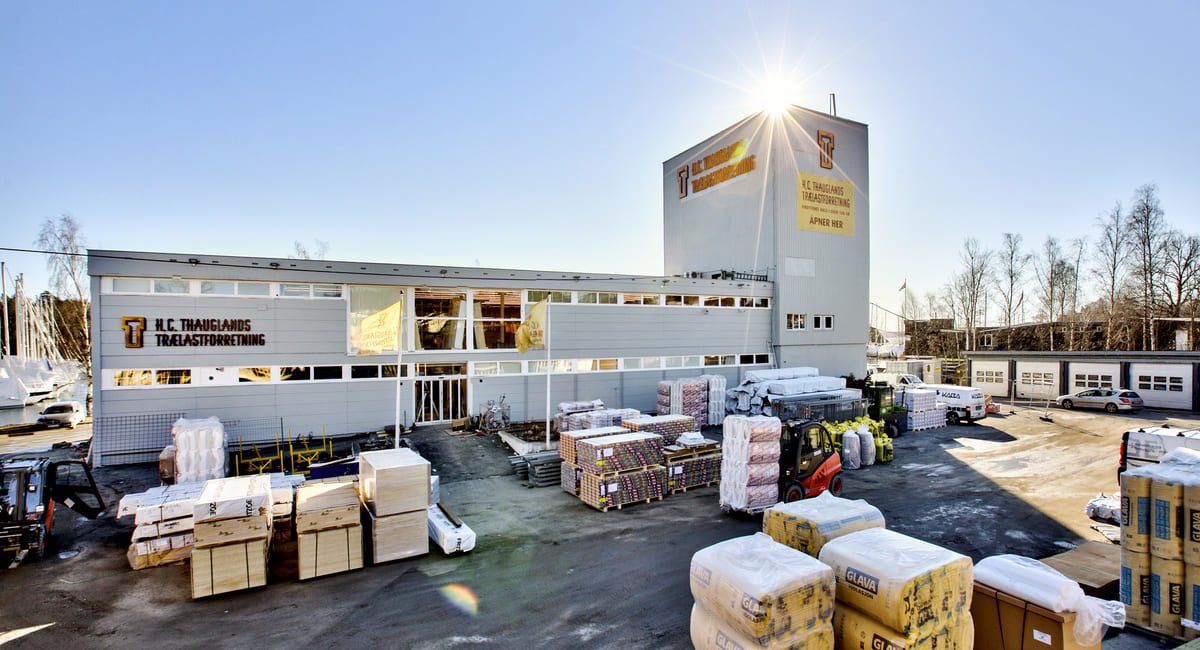 Drammensveien 200 H.C. Thauglands Trælastforrening