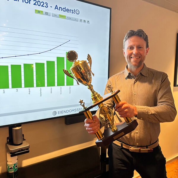 Anders Hoelstad årets energisparer i Eiendomsspar