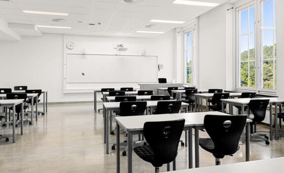 Klasserom Kongshavn videregående skole