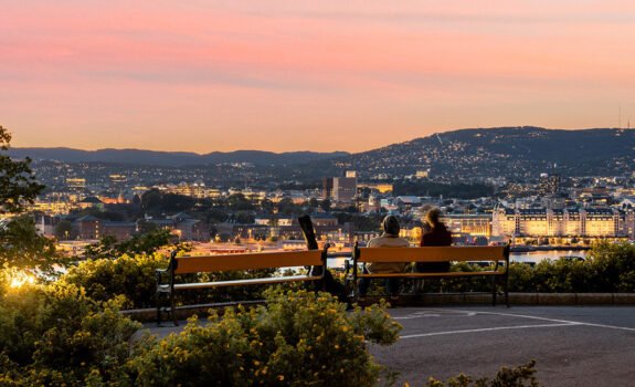 Utsikt fra Kongsveien 30