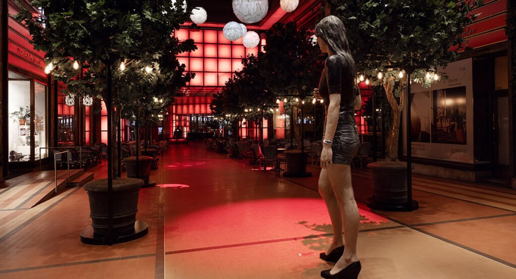 Belysning Folketeaterpassasjen