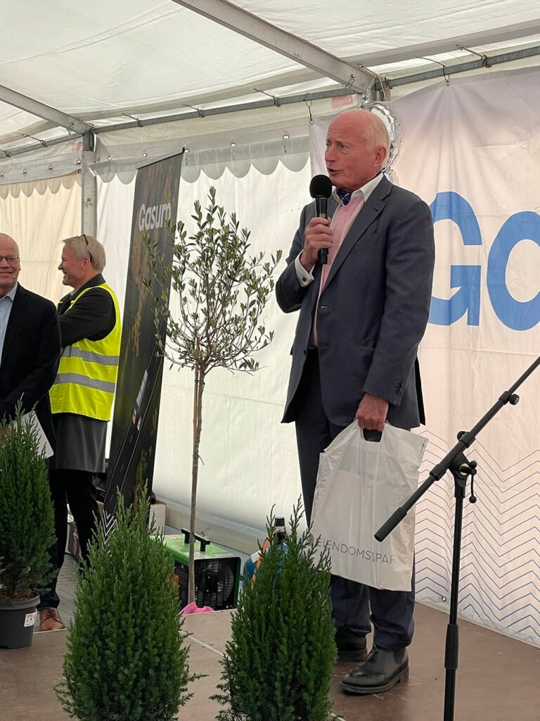 Åpning biogass-stasjon Christian Ringnes