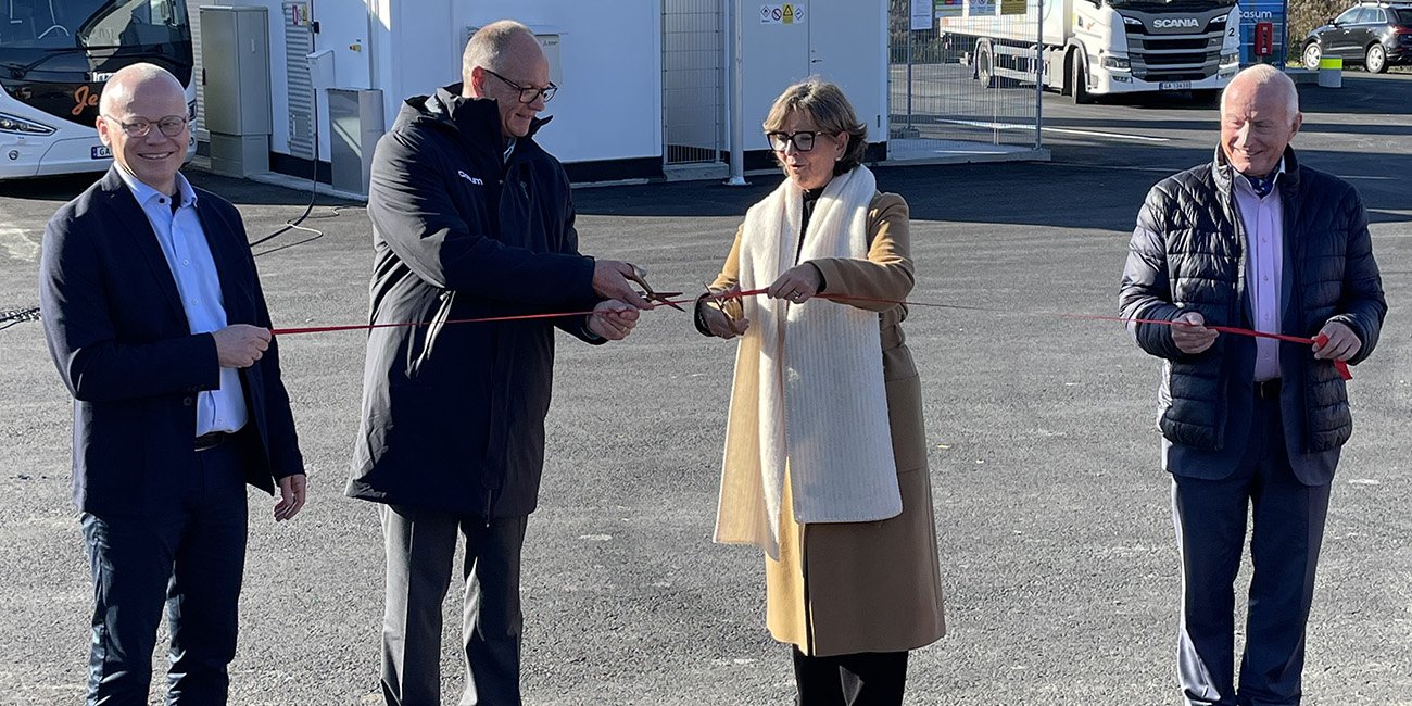 Gasum åpning Økrisletta 1