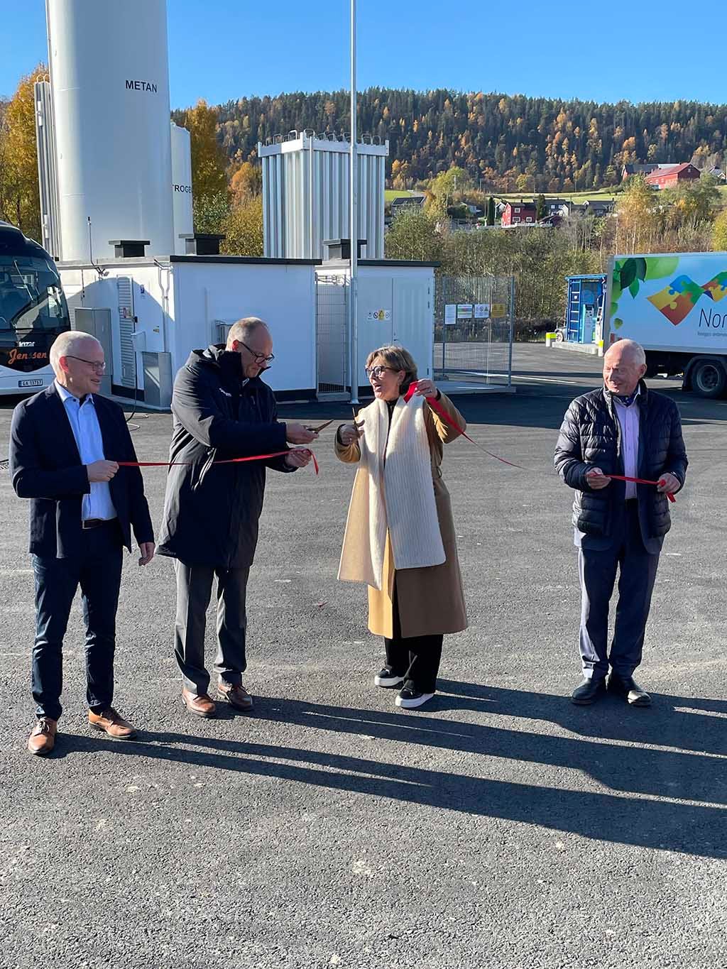 Gasum ny biogasstasjon Økrisletta 1 Bærum