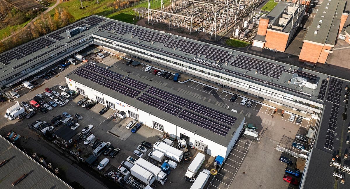 Solcelleanlegg Professor Birkelands vei 36