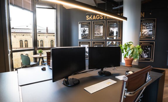 Kontorplass med utsikt Karl Johans gate 27