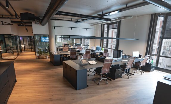 Åpent kontorlandskap Karl Johans gate 27