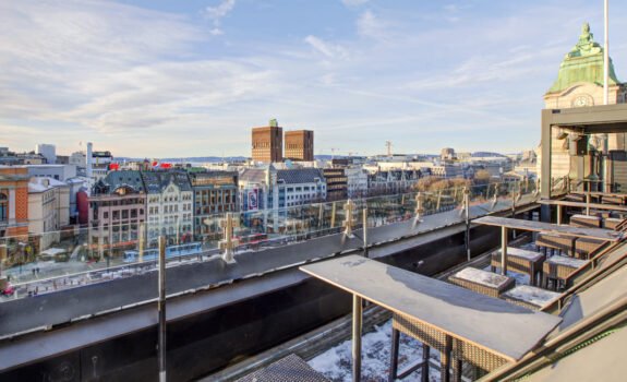 Takterrasse Grand Hotel