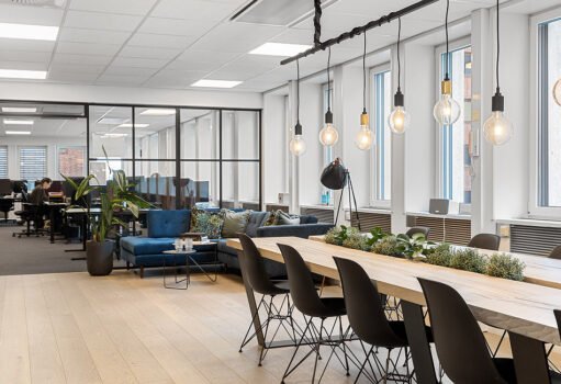 495 kvm | Representativt og moderne kontorlokale i CBD, med personalrestaurant, parkering, treningsrom og takterrasse