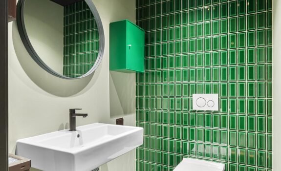 Grønt toalettrom Akersgata 20