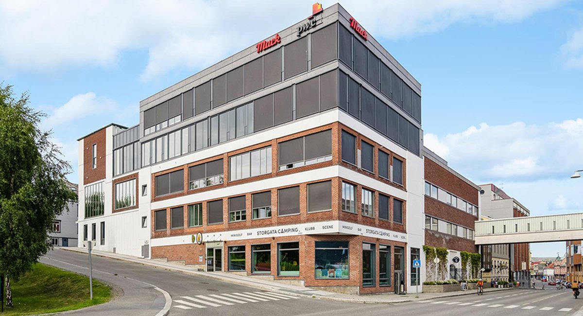 Folketrygdfondet til Mack Kvartalet i Tromsø