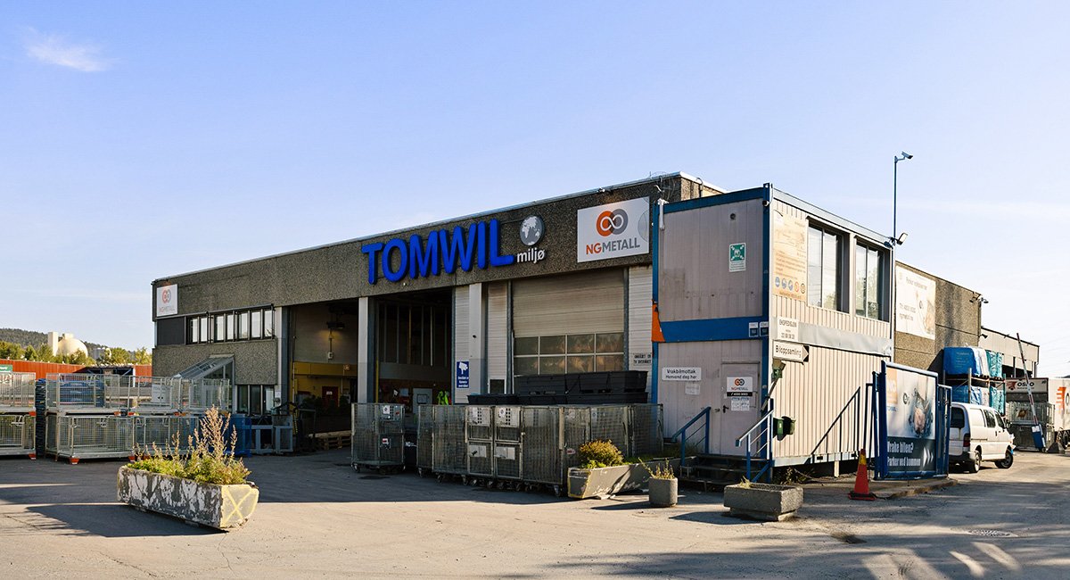 Haraldrudveien 40 gjenvinningsstasjon