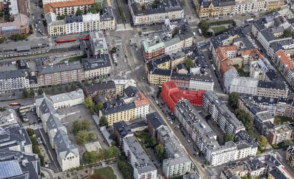 Flyfoto Majorstuveien 38