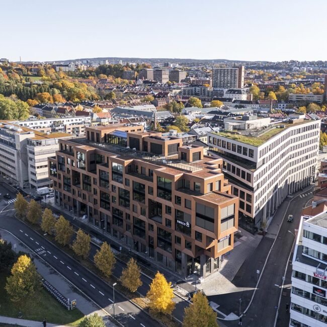 Dronefoto Urtekvartalet