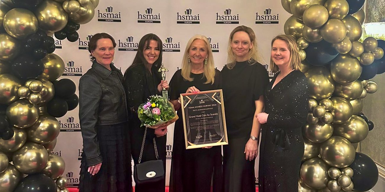 Grand Hotel Oslo vant prisen Årets markedskampanje 2024