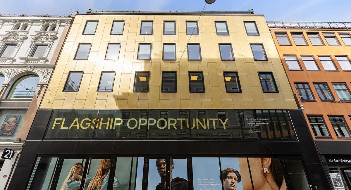 Fasade Nedre Slottsgate 21