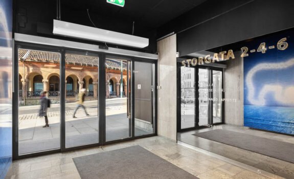 Inngangsparti Storgata 2/4/6