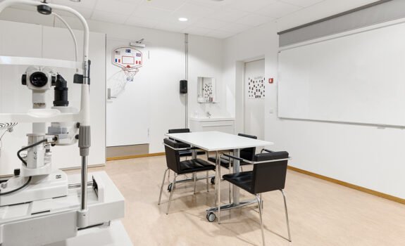 Undersøkelsesrom øyelege