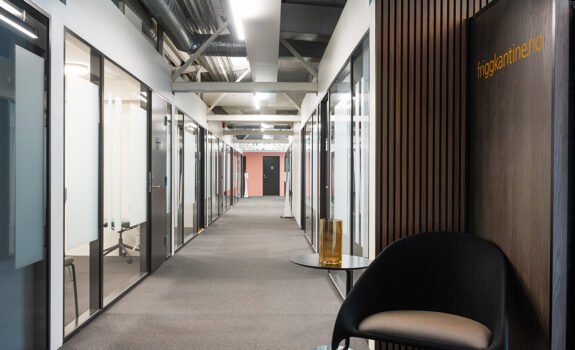 korridor med møterom